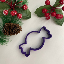 Вырубка Конфетка ТМ Лавка Кондитера, 10 см Изображение Вырубка Конфетка ТМ Лавка Кондитера, 10 см